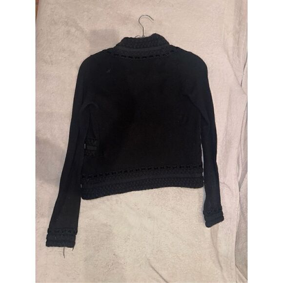 BCBG MAXAZRIA size XS women’s jacket black and white - Picture 4 of 4